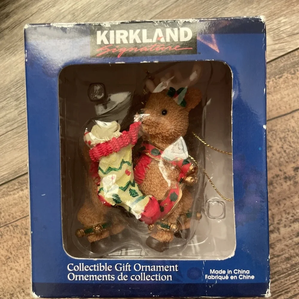 Kirkland's Signature Christmas Tree Collectible Ornaments Animal Characters‎